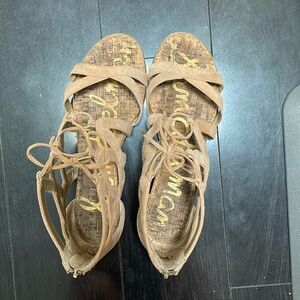 Sam Edelman lace up sandals